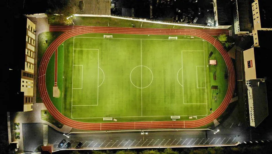 Project photo placeholder – training football field