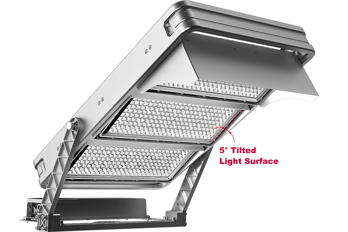 FL19 5° tilted light surface detail