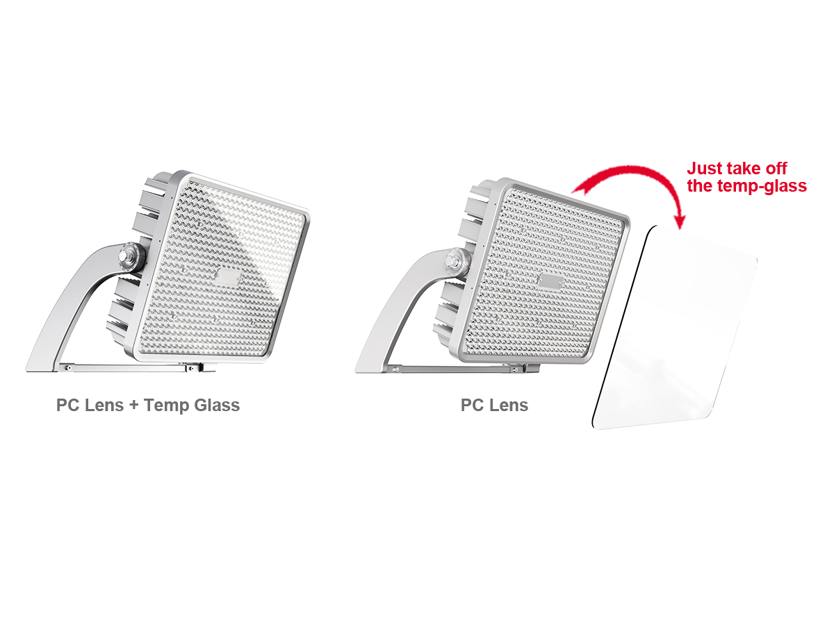 FL09 Ares dual protection glass and lens system