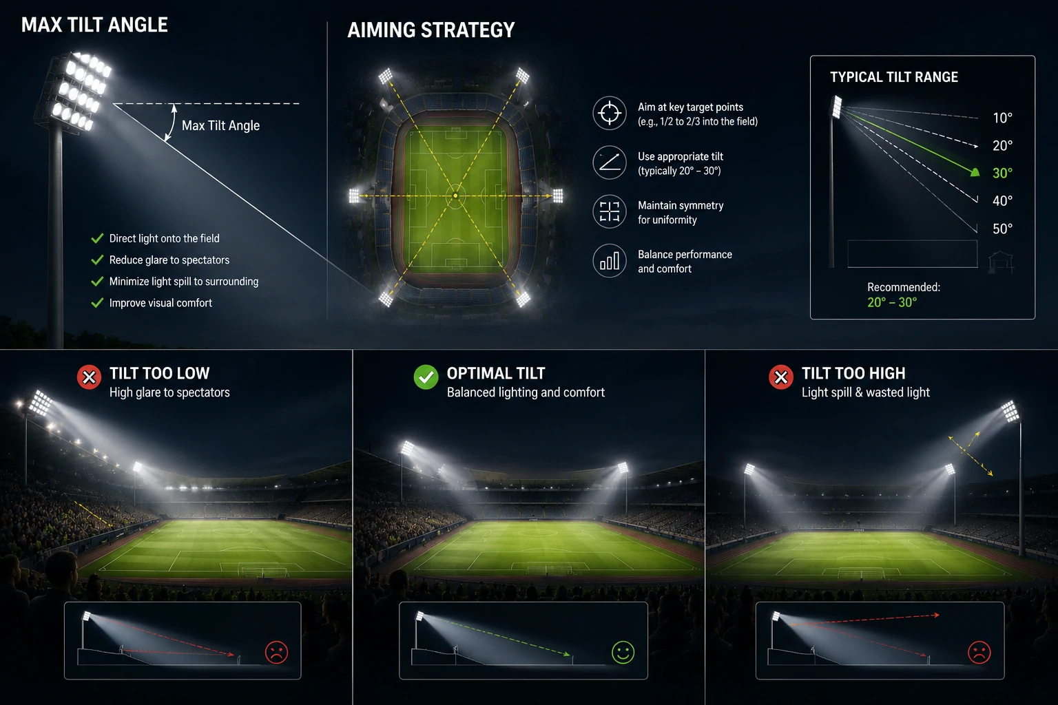 Max Tilt Angle & Aiming Strategy