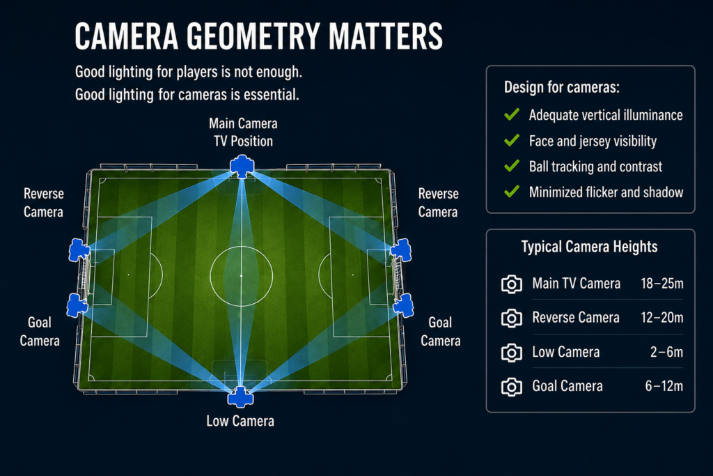 Geometry Determines Luminaire Aiming