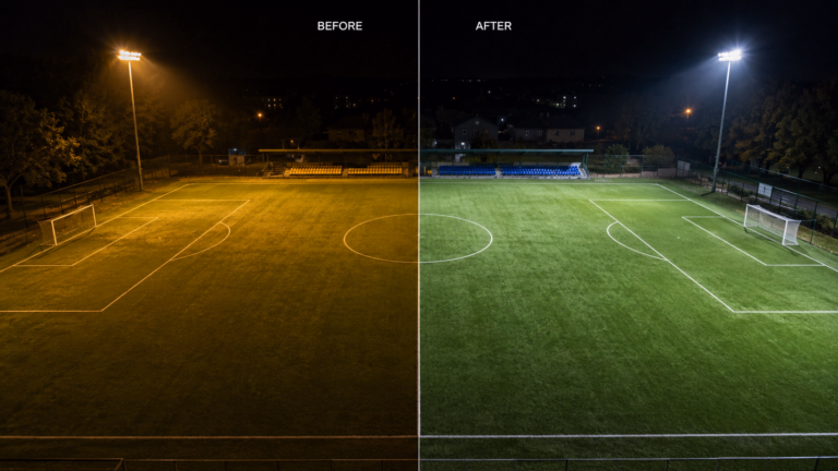 1 Before After LED lighting image