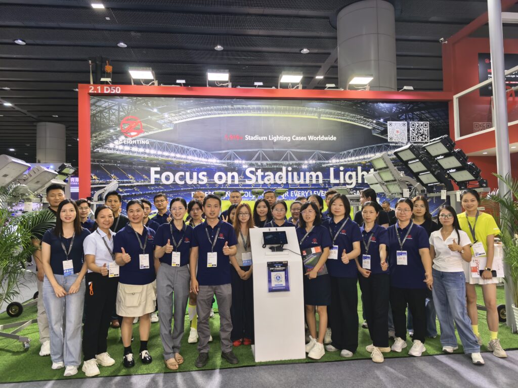 ZC Lighting 以体育场照明为重点,圆满结束 GILE 2026 展会