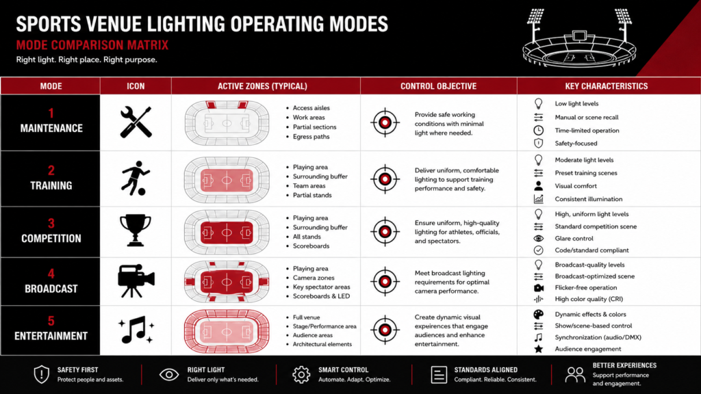 Modern Venues Need Multiple Operating Modes