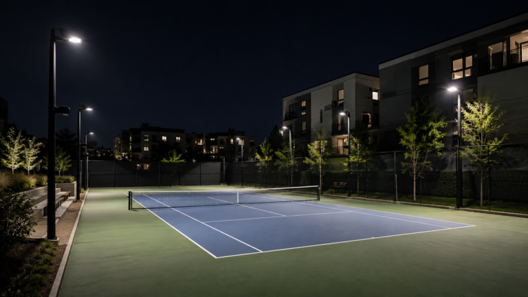 “Low glare” is one of the most common claims in outdoor sports lighting. However, glare is not a fixed property that can be determined by the luminaire alone.