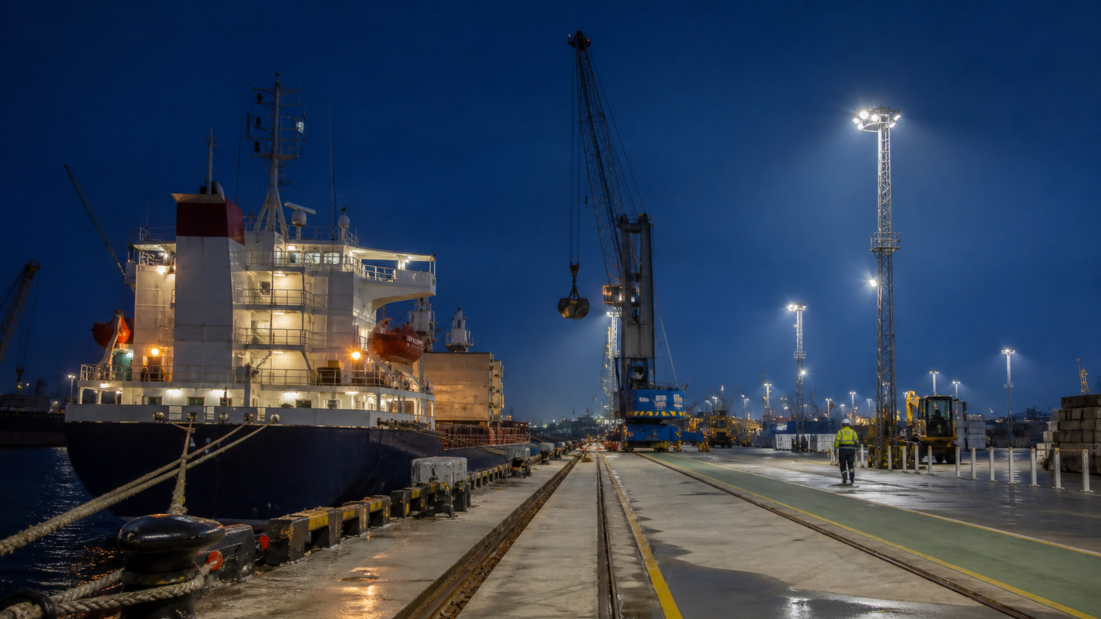 Quay & Berth Lighting