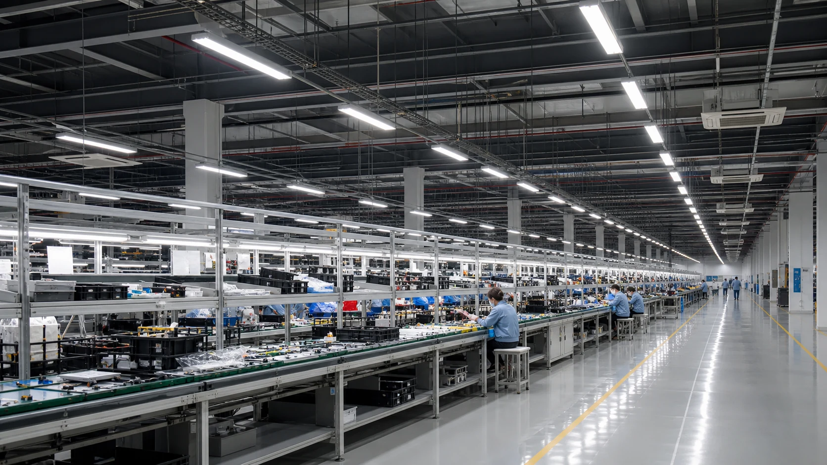 Assembly Line Lighting