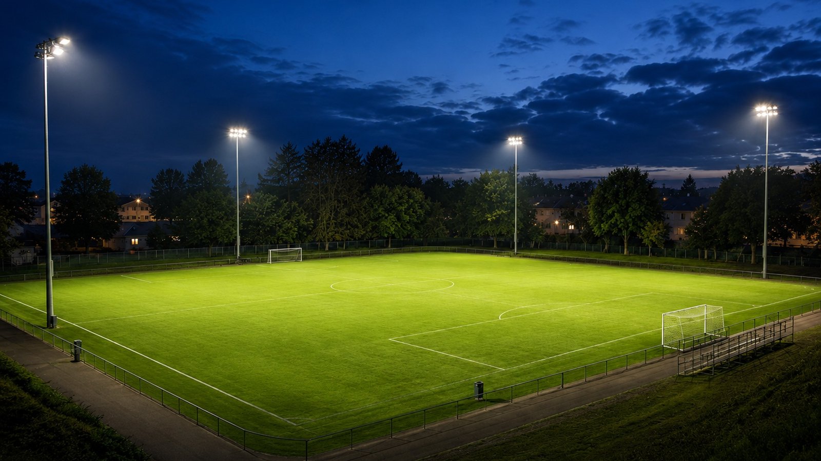 Sports and stadium lighting application