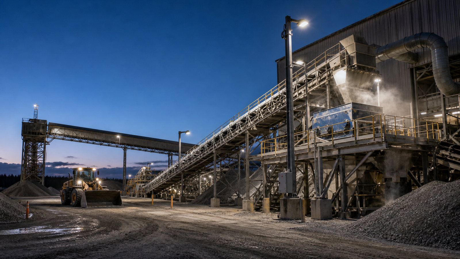 Dusty & High-Vibration Environment Lighting