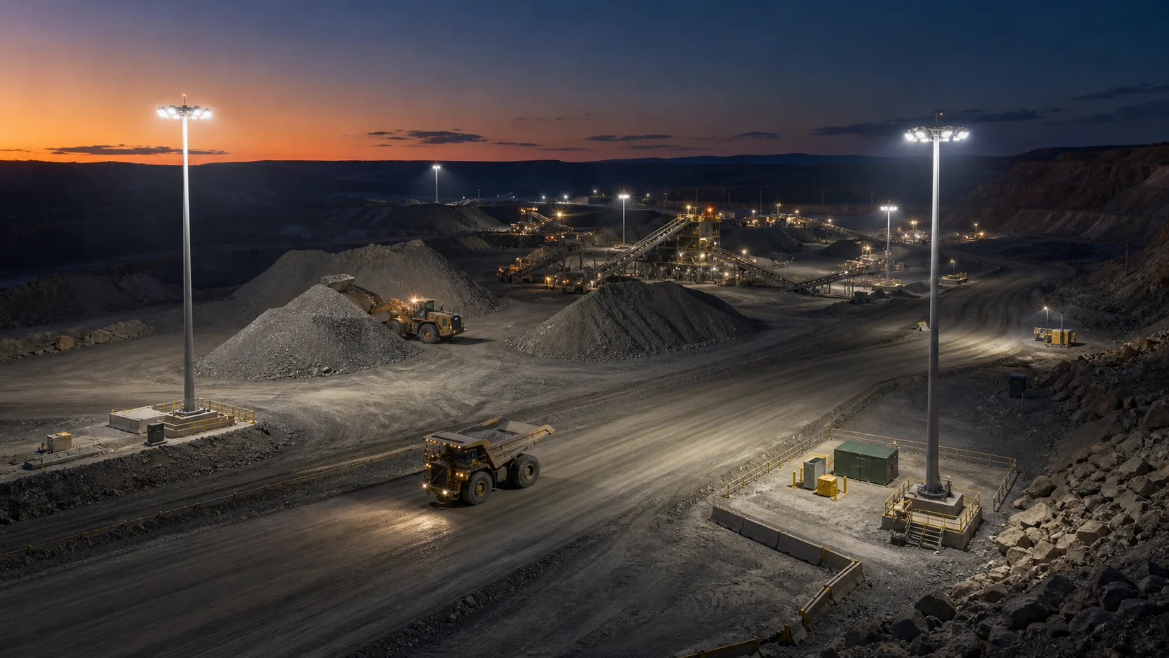 Mining & Stockyard Lighting