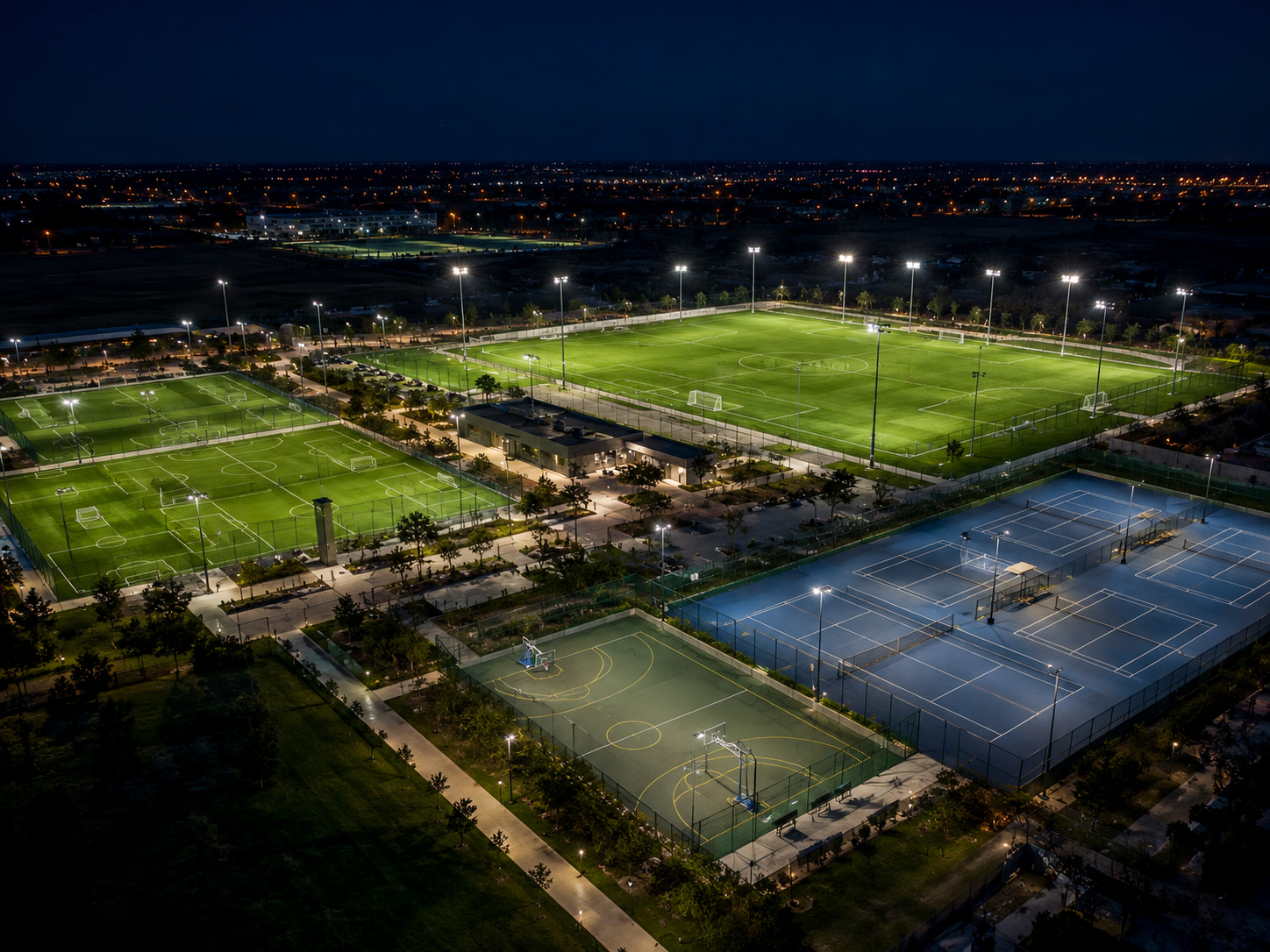Multi-Sport Complex Lighting