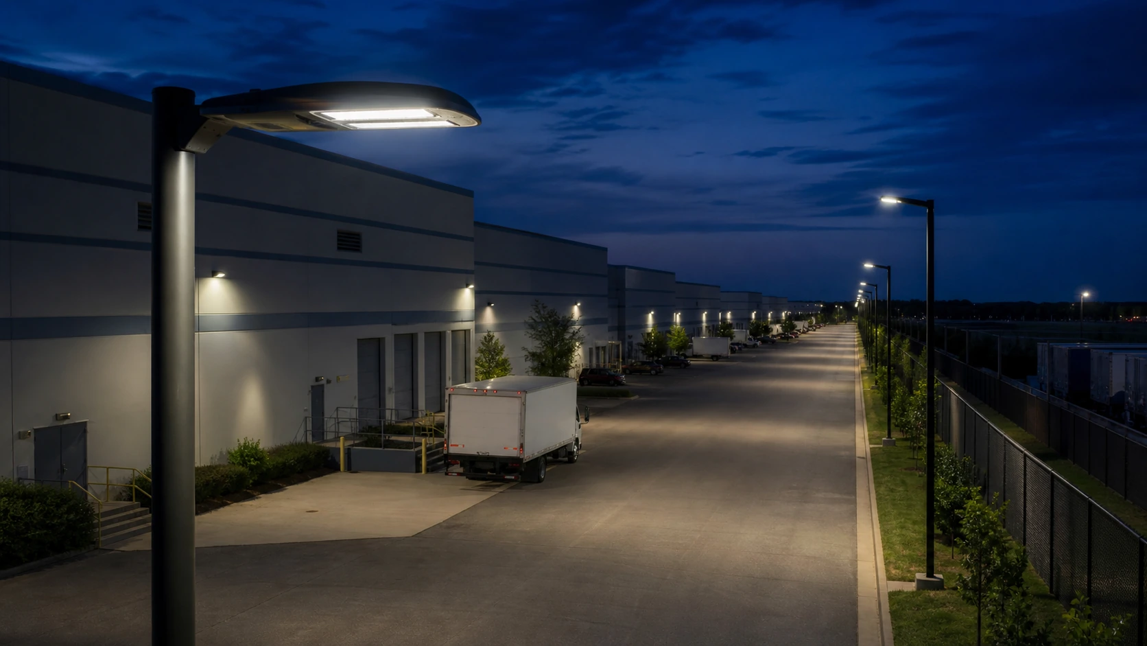 Service Road Lighting