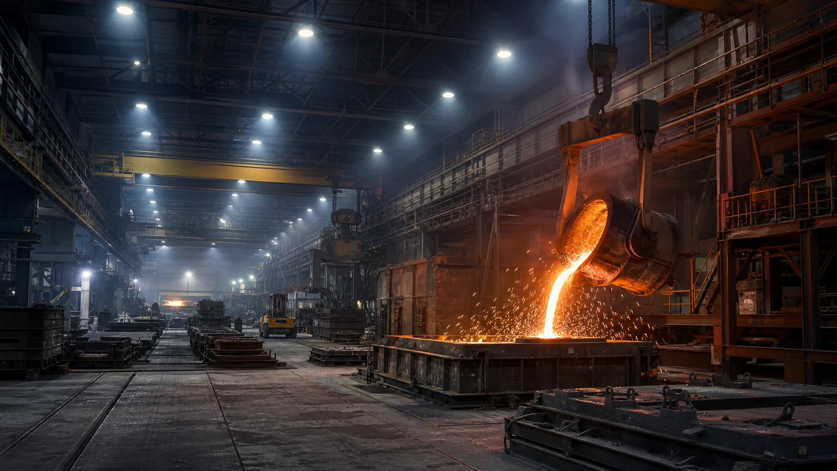 Steel Mill & Foundry Lighting