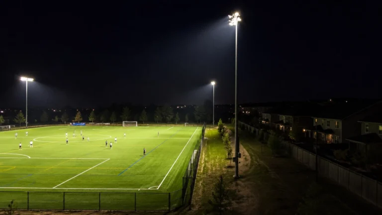 When Should You Use a Visor in Sports Lighting?