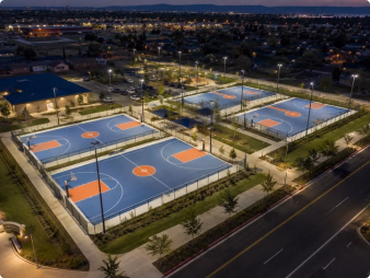 Basketball Court Lighting