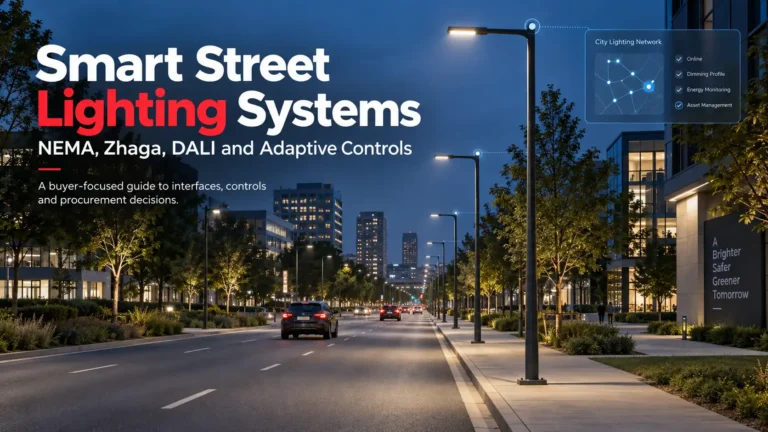 Smart Street Lighting Systems and Controls Guide