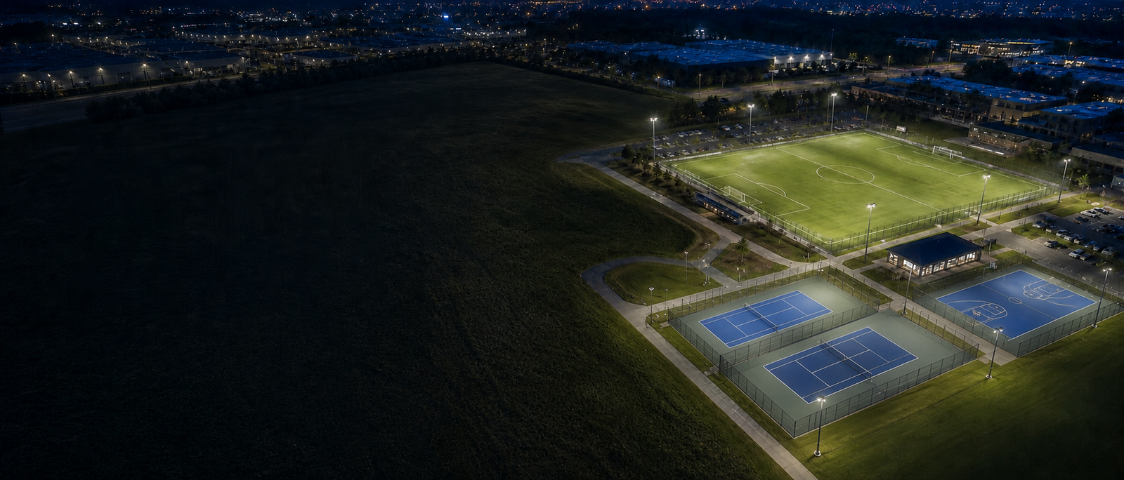 LED lighting solutions for sports, industry and infrastructure