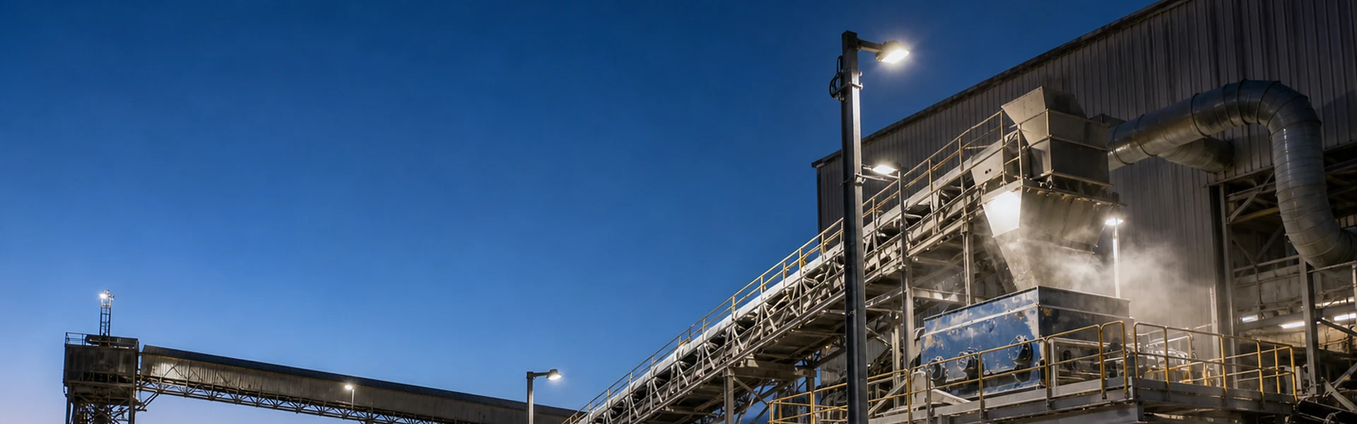 Dusty & High-Vibration Environment Lighting real-site reference