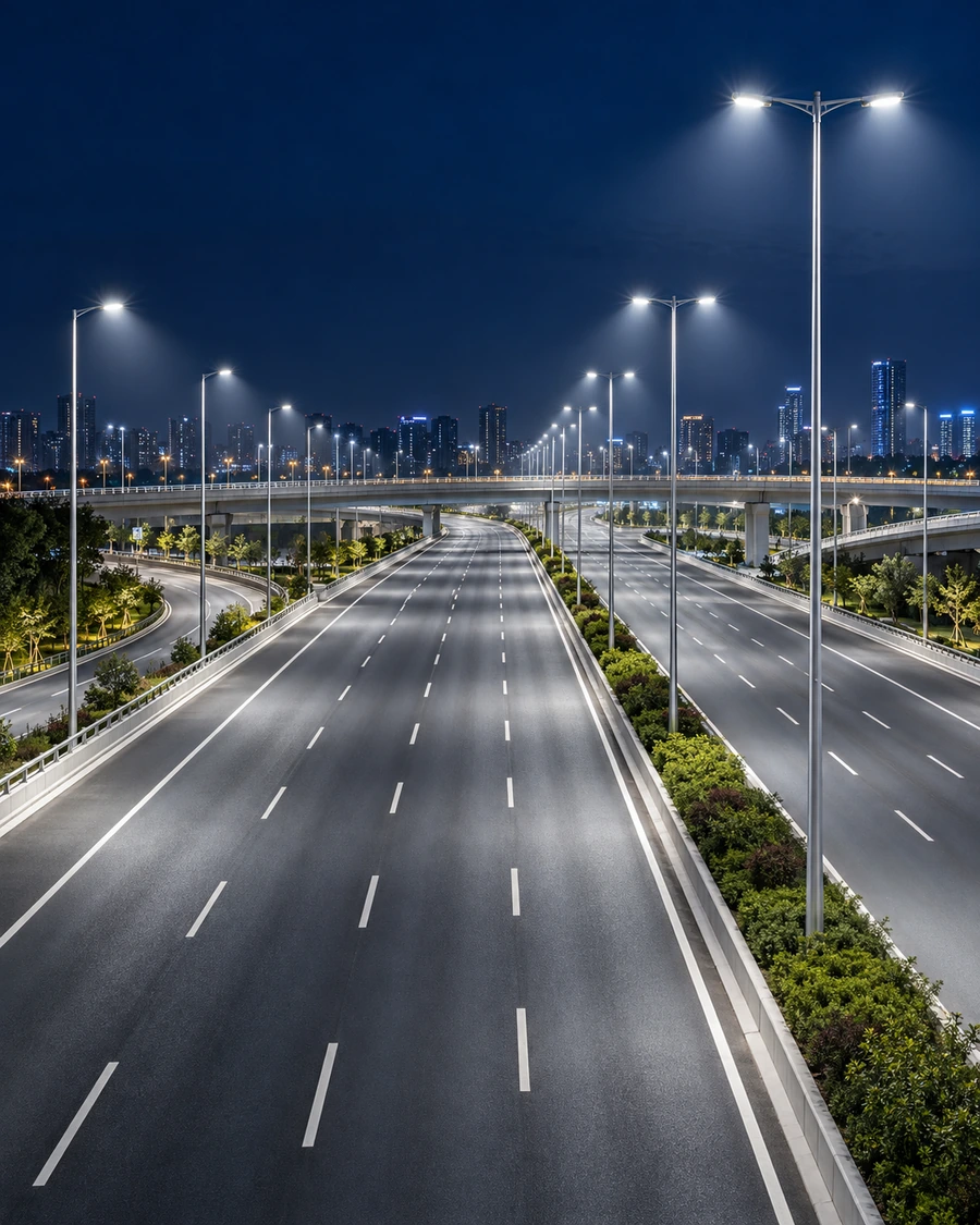 Road and high-mast lighting