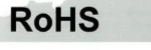 RoHS mark reproduced from the supplied certificate