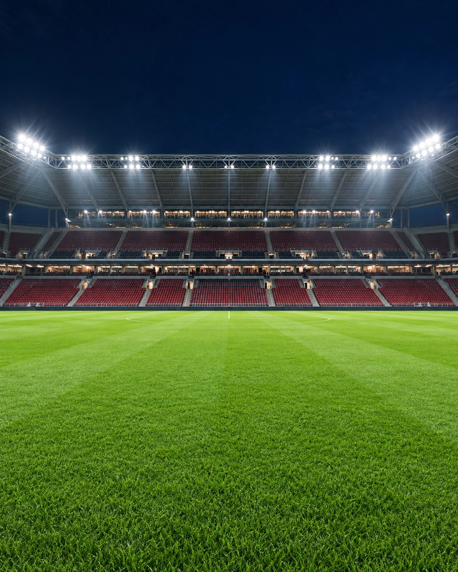 Outdoor sports field lighting