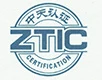 ZTIC mark reproduced from the supplied certificate